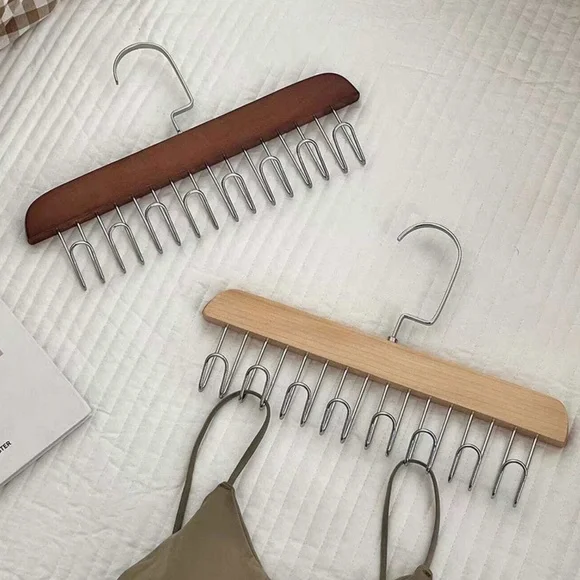 Closet Organizer Wood Hanger - Picture 2 of 4